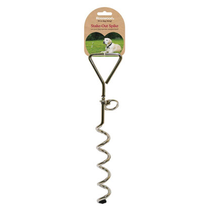 Piquet d'attache tire bouchon